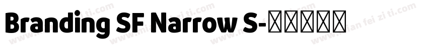 Branding SF Narrow S字体转换